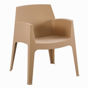 75664 ΠΟΛΥΘΡΟΝΑ ΠΟΛΥΠΡΟΠΥΛΕΝΙΟΥ SLEEK HM6370.03 ΚΑΠΟΥΤΣΙΝΟ 57x56x82,5Υεκ.