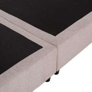 75677 ΚΡΕΒΑΤΙ MILO HM616.32 ΜΠΕΖ ΥΦΑΣΜΑ ΓΙΑ ΣΤΡΩΜΑ 160x200εκ