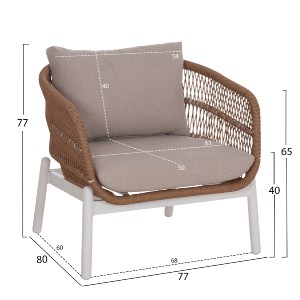 75721 ΣΕΤ ΣΑΛΟΝΙ ΕΞ.ΧΩΡΟΥ 5ΤΜΧ MEMFIS HM6470.03 ΑΛΟΥΜΙΝΙΟ-ΣΧΟΙΝΙ-ΚΕΡΑΜΙΚΟ TOP--ΛΕΥΚΟ