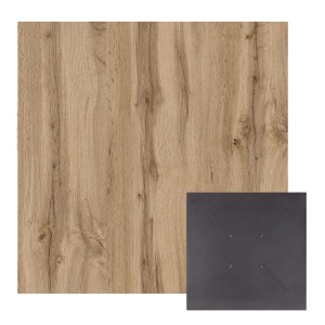 75741 ΕΠΙΦΑΝΕΙΑ ΤΡΑΠΕΖΙΟΥ HPL ΤΕΤΡΑΓΩΝΗ HM5839.36 SONAMA OAK 80x80εκ.