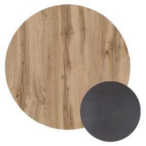 75748 ΕΠΙΦΑΝΕΙΑ ΤΡΑΠΕΖΙΟΥ HPL ΣΤΡΟΓΓΥΛΗ HM5841.36 SONAMA OAK Φ60εκ.