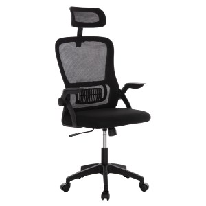 75799 ΚΑΡΕΚΛΑ ΓΡΑΦΕΙΟΥ BLAZER HM1205.01 ΜΑΥΡΟ MESH-ΜΑΥΡΟΣ ΣΚΕΛΕΤΟΣ NYLON 60,5x47x85,5Υεκ.