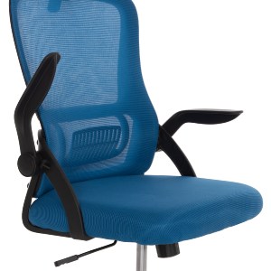 75800 ΚΑΡΕΚΛΑ ΓΡΑΦΕΙΟΥ BLAZER HM1205.03 ΜΠΛΕ MESH-ΜΑΥΡΟΣ ΣΚΕΛΕΤΟΣ NYLON 60,5x47x85,5Υεκ.