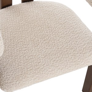 75837 ΣΕΤ ΤΡΑΠΕΖΑΡΙΑΣ 7ΤΜΧ ZARRA HM21338.01 ΤΡΑΠΕΖΙ ΑΠΟ MDF--ΚΑΡΕΚΛΕΣ ΜΕ ΜΠΟΥΚΛΕ ΥΦΑΣΜΑ