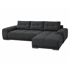 76020 ΚΑΝΑΠΕΣ ΚΡΕΒΑΤΙ ΔΕΞΙΑ ΓΩΝΙΑ COMFYRA HM3336.01R ΓΚΡΙ ΥΦΑΣΜΑ 270x181x75Υεκ