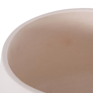 76088 ΓΛΑΣΤΡΑ ΕΣ.ΧΩΡΟΥ FRELLO HM4674.02L ΛΕΥΚΟ FIBER CEMENT--TEAK ΒΑΣΗ 29x29x23,5Υεκ.