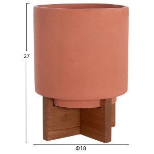76092 ΣΕΤ 3 ΓΛΑΣΤΡΕΣ ΜΕ TEAK ΒΑΣΕΙΣ TANTI HM4685 FIBER CEMENT ΣΕ 3 ΧΡΩΜΑΤΑ