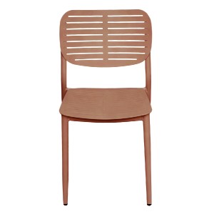 76106 ΚΑΡΕΚΛΑ ΤΡΑΠΕΖΑΡΙΑΣ HILLIARD HM6645.08 ΑΛΟΥΜΙΝΙΟ ΣΕ TERRACOTTA 44.5x58x80Υεκ