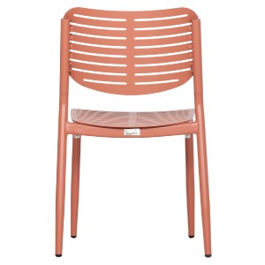 76106 ΚΑΡΕΚΛΑ ΤΡΑΠΕΖΑΡΙΑΣ HILLIARD HM6645.08 ΑΛΟΥΜΙΝΙΟ ΣΕ TERRACOTTA 46x54x78Υεκ