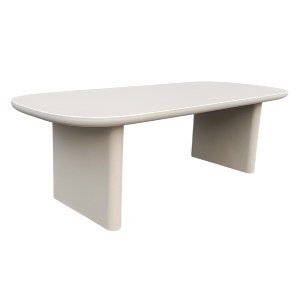 76139 ΤΡΑΠΕΖΙ ΤΡΑΠΕΖΑΡΙΑΣ AZAMI HM6601.02 ΜΠΕΖ FIBER CEMENT 300x112x75Υεκ.