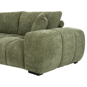 76151 ΚΑΝΑΠΕΣ ΓΩΝΙΑ (ΑΡΙΣΤΕΡΗ) COVEN HM3266.14L ΠΡΑΣΙΝΟ ΥΦΑΣΜΑ 298x102-208x85Υεκ.