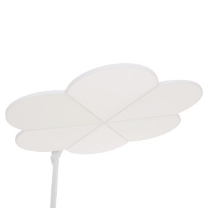 76190 ΟΜΠΡΕΛΑ ΜΕ ΒΑΣΗ ΣΕΙΡΑ CANNOPY (flower) HM21286.02 ΑΛΟΥΜΙΝΙΟ-ΓΡΑΝΙΤΗΣ-ΛΕΥΚΟ 2,38x2,2μ