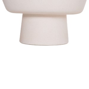 76193 ΤΡΑΠΕΖΙ ΣΑΛΟΝΙΟΥ PIRSON HM18155.02 FIBER CEMENT ΣΕ ΛΕΥΚΟ--Φ60x36Υεκ.
