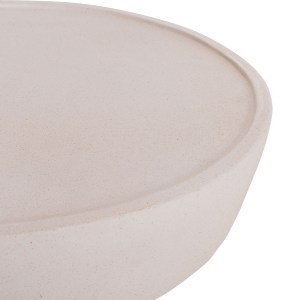 76193 ΤΡΑΠΕΖΙ ΣΑΛΟΝΙΟΥ PIRSON HM18155.02 FIBER CEMENT ΣΕ ΛΕΥΚΟ--Φ60x36Υεκ.