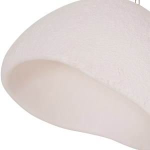 76247 ΦΩΤΙΣΤΙΚΟ ΟΡΟΦΗΣ ΚΡΕΜΑΣΤΟ JAYLEN HM4703.02L FIBER CEMENT ΛΕΥΚΟ 65x55x45Υεκ.