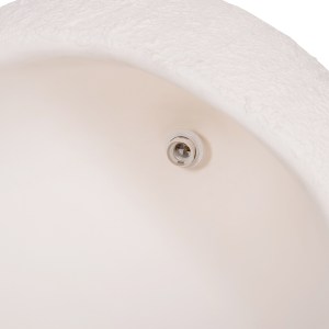 76247 ΦΩΤΙΣΤΙΚΟ ΟΡΟΦΗΣ ΚΡΕΜΑΣΤΟ JAYLEN HM4703.02L FIBER CEMENT ΛΕΥΚΟ 65x55x45Υεκ.