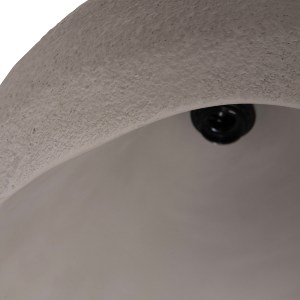 76248 ΦΩΤΙΣΤΙΚΟ ΟΡΟΦΗΣ ΚΡΕΜΑΣΤΟ JAYLEN HM4703.03S FIBER CEMENT ΓΚΡΙ 44x39x30Υεκ.