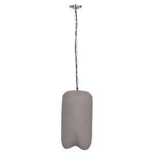 76262 ΦΩΤΙΣΤΙΚΟ ΟΡΟΦΗΣ ΚΡΕΜΑΣΤΟ LOGKY HM4704.03S--FIBER CEMENT ΓΚΡΙ Φ24x47Υεκ