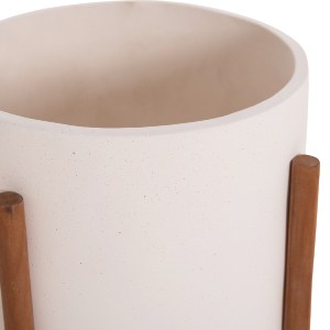 76266 ΓΛΑΣΤΡΑ ΕΣΩΤ.ΧΩΡΟΥ RENTIL HM4684.02L FIBER CEMENT ΧΡΩΜΑ ΛΕΥΚΟ--ΒΑΣΗ TEAK Φ27x66Υεκ