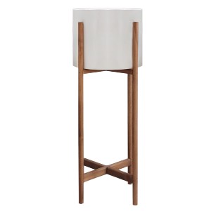 76266 ΓΛΑΣΤΡΑ ΕΣΩΤ.ΧΩΡΟΥ RENTIL HM4684.02L FIBER CEMENT ΧΡΩΜΑ ΛΕΥΚΟ--ΒΑΣΗ TEAK Φ25x65Υεκ