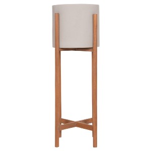 76267 ΓΛΑΣΤΡΑ ΕΣΩΤ.ΧΩΡΟΥ RENTIL HM4684.03L FIBER CEMENT ΧΡΩΜΑ ΓΚΡΙ--ΒΑΣΗ TEAK Φ27x66Υ