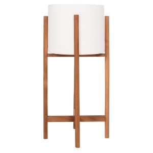 76268 ΓΛΑΣΤΡΑ ΕΣΩΤ.ΧΩΡΟΥ RENTIL HM4684.02S FIBER CEMENT ΧΡΩΜΑ ΛΕΥΚΟ--ΒΑΣΗ TEAK Φ27x56Υ