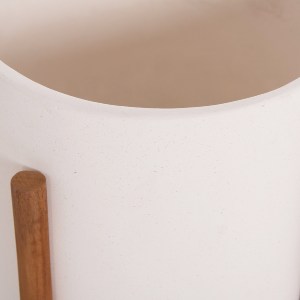 76268 ΓΛΑΣΤΡΑ ΕΣΩΤ.ΧΩΡΟΥ RENTIL HM4684.02S FIBER CEMENT ΧΡΩΜΑ ΛΕΥΚΟ--ΒΑΣΗ TEAK Φ27x56Υ