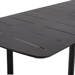 76293 ΣΕΤ ΤΡΑΠΕΖΑΡΙΑΣ ΕΞ.ΧΩΡΟΥ 6 ΘΕΣΕΩΝ ELARA HM10726.01 ΓΚΡΙ ΑΛΟΥΜΙΝΙΟ-ΕΠΕΚΤΕΙΝΟΜΕΝΟ ΤΡΑΠΕΖΙ