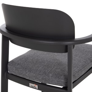 76293 ΣΕΤ ΤΡΑΠΕΖΑΡΙΑΣ ΕΞ.ΧΩΡΟΥ 6 ΘΕΣΕΩΝ ELARA HM10726.01 ΓΚΡΙ ΑΛΟΥΜΙΝΙΟ-ΕΠΕΚΤΕΙΝΟΜΕΝΟ ΤΡΑΠΕΖΙ