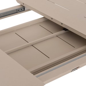 76294 ΣΕΤ ΤΡΑΠΕΖΑΡΙΑΣ ΕΞ.ΧΩΡΟΥ 6 ΘΕΣΕΩΝ ELARA HM10726.05 ΜΠΕΖ ΑΛΟΥΜΙΝΙΟ-ΕΠΕΚΤΕΙΝΟΜΕΝΟ ΤΡΑΠΕΖΙ