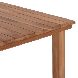 76300 ΤΡΑΠΕΖΙ ΟΡΘΟΓΩΝΙΟ FINTO HM6616 ΞΥΛΟ TEAK--ΦΥΣΙΚΟ 200x100x75Υεκ.