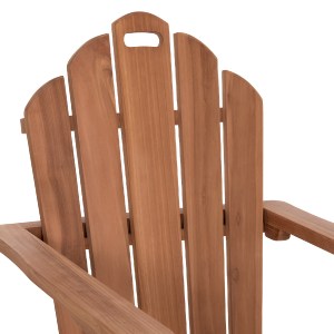 76303 ΠΟΛΥΘΡΟΝΑ LOUNGE ΠΤΥΣΣΟΜΕΝΗ SKALL HM6619 ΞΥΛΟ TEAK ΦΥΣΙΚΟ 70.5x85x92Υεκ.
