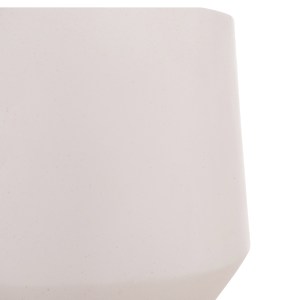 76318 ΓΛΑΣΤΡΑ ΕΣΩΤ.ΧΩΡΟΥ QUAN HM4680.02L FIBER CEMENT ΛΕΥΚΟ--ΒΑΣΗ TEAK Φ38x62Υεκ