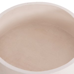 76319 ΓΛΑΣΤΡΑ ΕΣΩΤ.ΧΩΡΟΥ QUAN HM4680.02S FIBER CEMENT ΛΕΥΚΟ--ΒΑΣΗ TEAK Φ37x36Υεκ