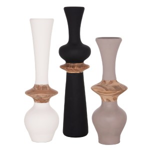 76336 ΣΕΤ 3ΤΜΧ ΔΙΑΚΟΣΜΗΤΙΚΑ ΒΑΖΑ ΔΑΠΕΔΟΥ NEBULA HM21139.01 FIBER CEMENT-ΞΥΛΟ ΤΕΑΚ