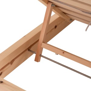 76395 ΞΑΠΛΩΣΤΡΑ ΜΕ ΜΑΞΙΛΑΡΙ ΚΟΡΙΝΟΣ HM10778.72 ΞΥΛΟ ΠΕΥΚΟΥ--OLEFIN ΣΕ ΜΠΕΖ 79x204x77Υεκ