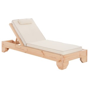 76399 ΞΑΠΛΩΣΤΡΑ ΜΕ ΜΑΞΙΛΑΡΙ ΚΟΡΙΝΟΣ HM10776.60T ΞΥΛΟ ΠΕΥΚΟΥ--TEXTILENE ΕΚΡΟΥ 79x204x77Υεκ