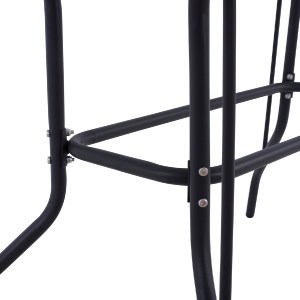 76412 ΣΕΤ ΤΡΑΠΕΖΑΡΙΑΣ 5ΤΜΧ ADAM HM10727.01 ΚΑΡΕΚΛΕΣ ΜΕΤΑΛΛΙΚΕΣ & ΤΡΑΠΕΖΙ 110x60εκ ΓΚΡΙ