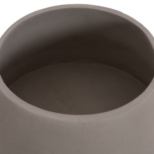 76449 ΓΛΑΣΤΡΑ ΕΣΩΤ.ΧΩΡΟΥ QUAN HM4680.03M FIBER CEMENT ΓΚΡΙ--ΒΑΣΗ TEAK Φ35x50Υεκ
