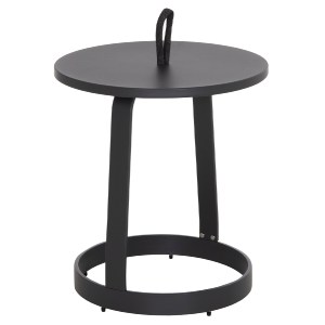 76487 ΤΡΑΠΕΖΙ ΒΟΗΘΗΤΙΚΟ ΕΞ.ΧΩΡΟΥ MINO HM6432.01 ΑΛΟΥΜΙΝΙΟ & ΣΧΟΙΝΙ ΓΚΡΙ Φ47x53Υεκ