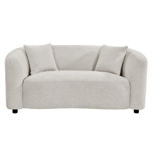 76503 ΚΑΝΑΠΕΣ 2-ΘΕΣΙΟΣ NORD HM3322.02 ΑΝΟΙΧΤΟ ΜΠΕΖ ΥΦΑΣΜΑ 170x91x75Υεκ.