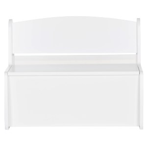 76545 ΠΑΓΚΑΚΙ ΠΑΙΔΙΚΟ ΜΕ ΑΠΟΘ.ΧΩΡΟ RICKI HM18342.03 MDF & ΚΟΝΤΡΑΠΛΑΚΕ ΛΕΥΚΟ 63x43x47Υεκ