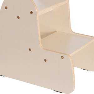 76546 ΠΑΙΔΙΚΗ ΣΚΑΛΑ/ΣΚΑΜΠΟ RICKI HM18340.01 MDF & ΚΟΝΤΡΑΠΛΑΚΕ ΦΥΣΙΚΟ 33x43.5x40.5Υεκ