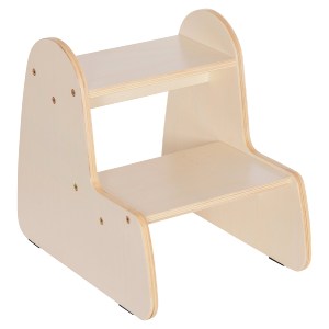 76546 ΠΑΙΔΙΚΗ ΣΚΑΛΑ/ΣΚΑΜΠΟ RICKI HM18340.01 MDF & ΚΟΝΤΡΑΠΛΑΚΕ ΦΥΣΙΚΟ 33x43.5x40.5Υεκ
