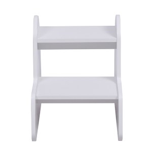 76547 ΠΑΙΔΙΚΗ ΣΚΑΛΑ/ΣΚΑΜΠΟ RICKI HM18340.03 MDF & ΚΟΝΤΡΑΠΛΑΚΕ ΛΕΥΚΟ 33x43.5x40.5Υεκ