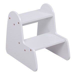 76547 ΠΑΙΔΙΚΗ ΣΚΑΛΑ/ΣΚΑΜΠΟ RICKI HM18340.03 MDF & ΚΟΝΤΡΑΠΛΑΚΕ ΛΕΥΚΟ 33x43.5x40.5Υεκ