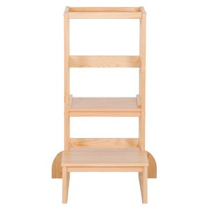 76548 ΠΥΡΓΟΣ ΕΚΜΑΘΗΣΗΣ τ.MONTESSORI PEPE HM9291.01 ΞΥΛΟ ΠΕΥΚΟΥ ΦΥΣΙΚΟ 55x53x90Υεκ