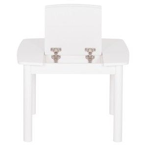 76552 ΤΡΑΠΕΖΑΚΙ ΠΑΙΔΙΚΟ ΜΕ ΑΠΟΘ.ΧΩΡΟΥΣ RICKI HM18339.03 MDF & ΣΥΜΗΔΑ ΣΕ ΛΕΥΚΟ 65x65x47Υεκ