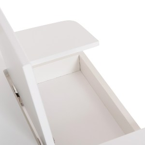 76552 ΤΡΑΠΕΖΑΚΙ ΠΑΙΔΙΚΟ ΜΕ ΑΠΟΘ.ΧΩΡΟΥΣ RICKI HM18339.03 MDF & ΣΥΜΗΔΑ ΣΕ ΛΕΥΚΟ 65x65x47Υεκ
