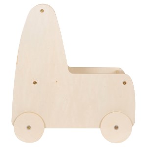 76553 ΠΑΙΔΙΚΟ ΤΡΟΛΕΥ/ΚΑΡΟΤΣΑΚΙ RICKI HM18341.01 MDF & ΚΟΝΤΡΑΠΛΑΚΕ ΦΥΣΙΚΟ 33x45x50Υεκ